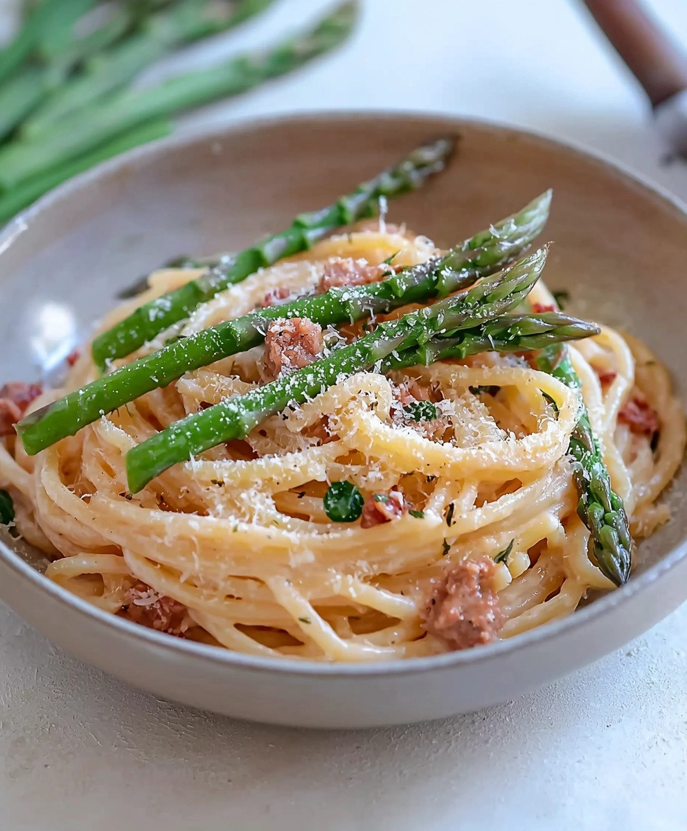 Pasta Mit Gr nem Spargel Ein Einfaches Und K stliches Rezept F r Jeden 