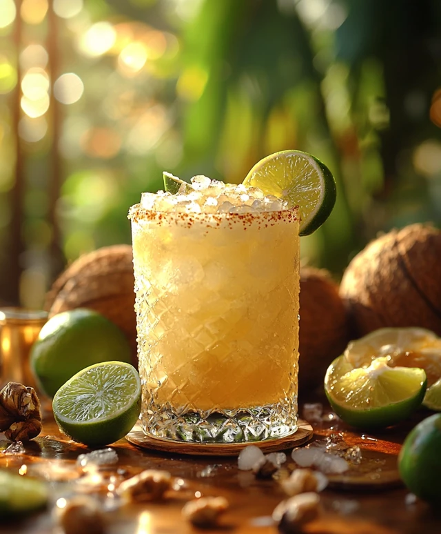 Coco Margarita Cocktail