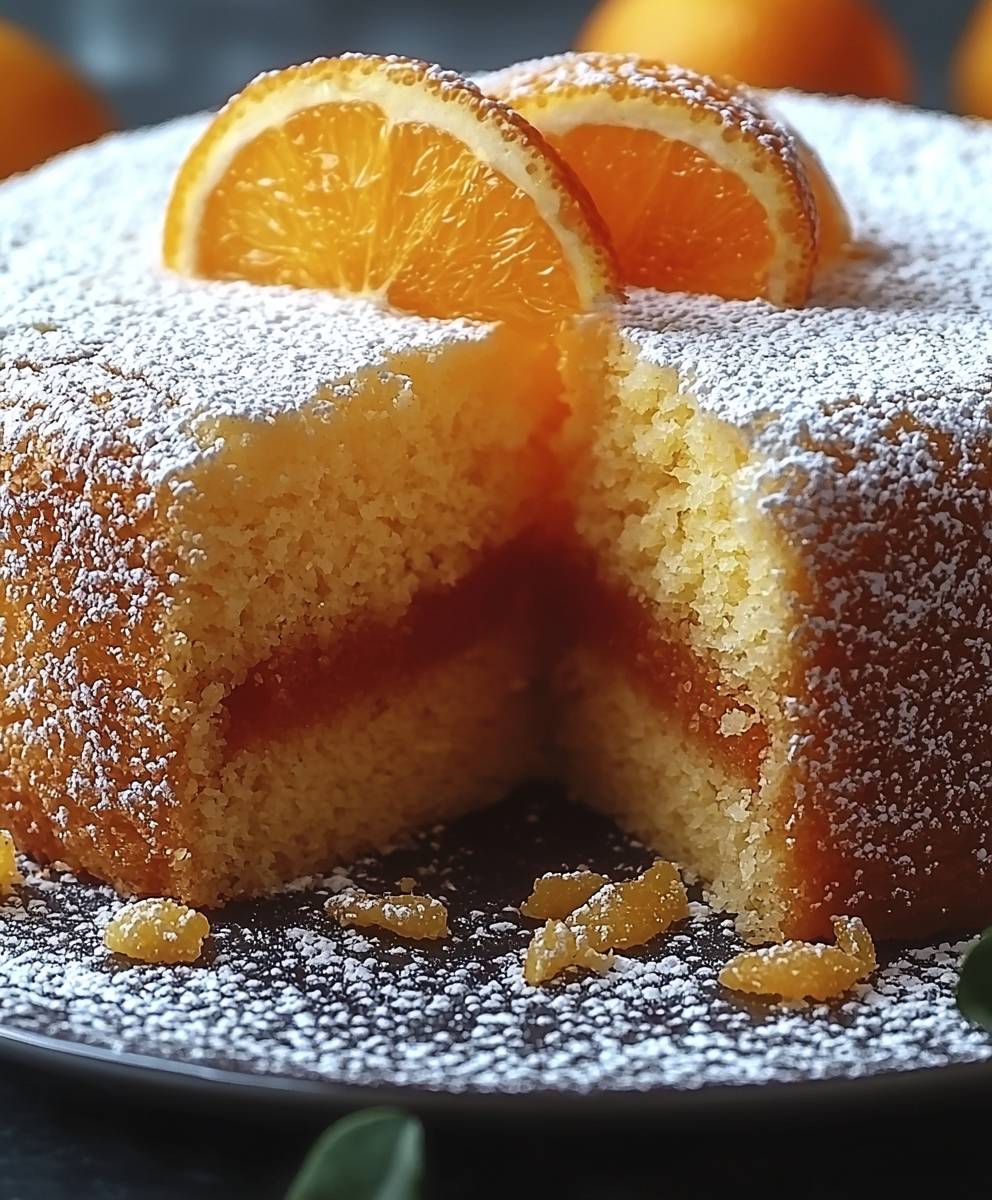 Saftiger Orangenkuchen einfach
