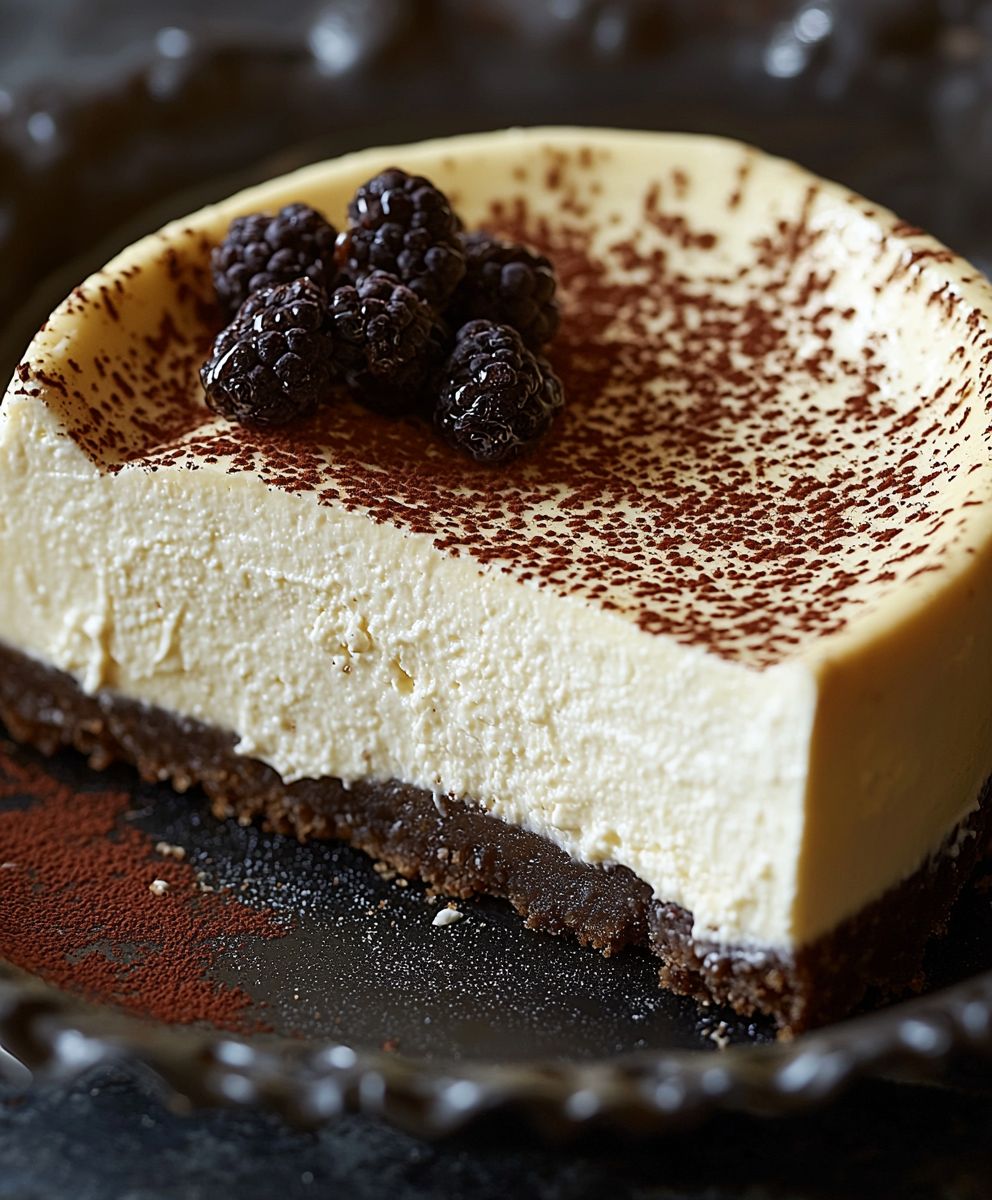 Käsekuchen Vanille braune Butter