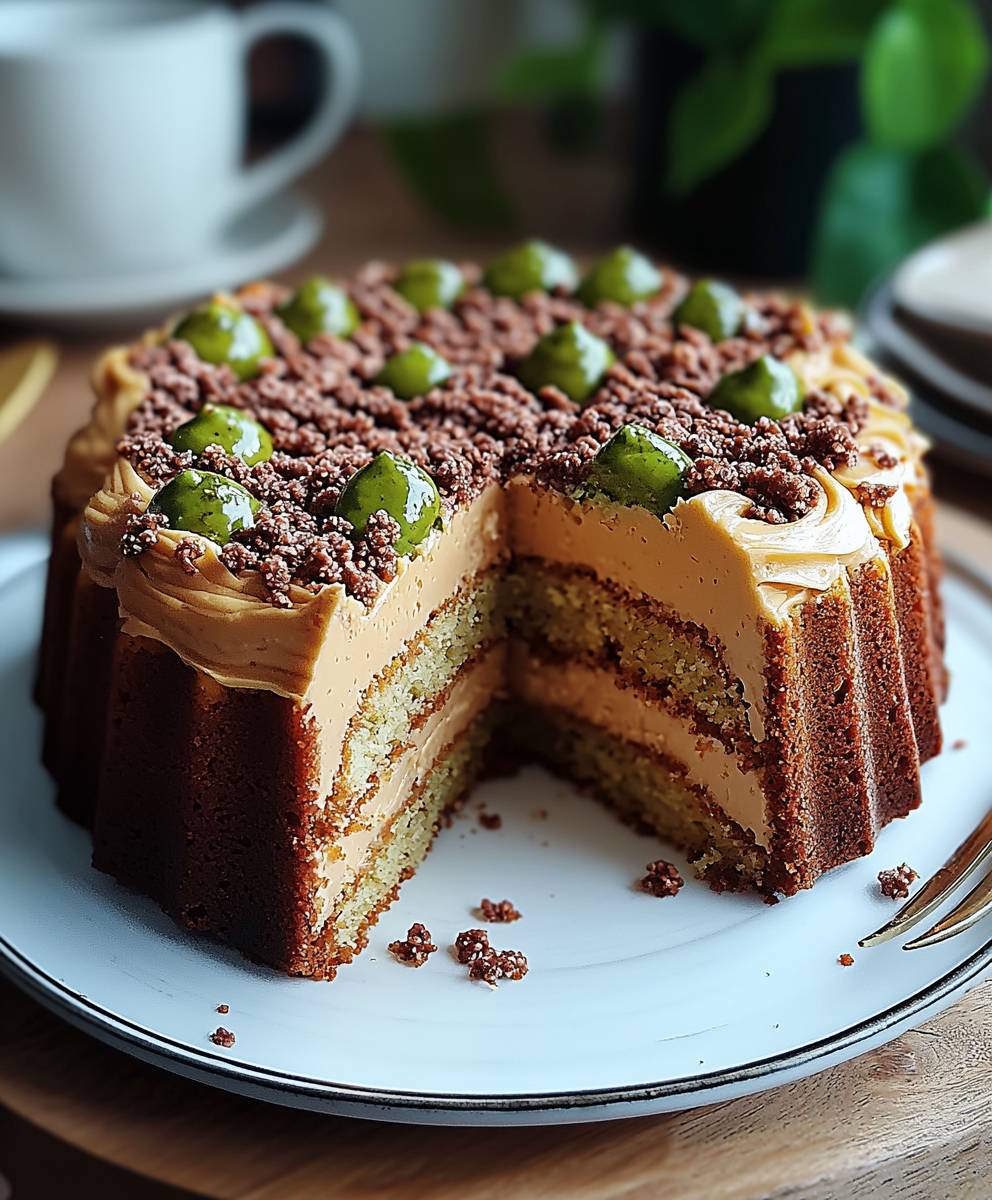 Veganer Mozartkugel Kuchen