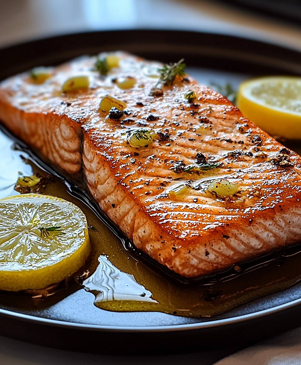 Lachsfilet aus dem Ofen