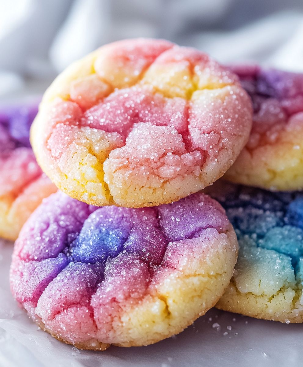 Tie Dye Kekse backen