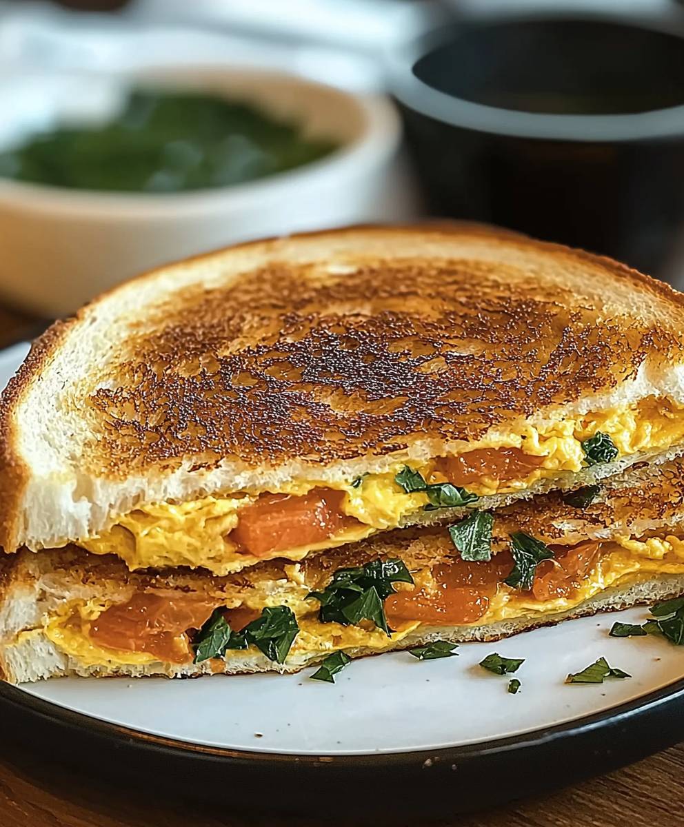 Sandwich Omelett Toast