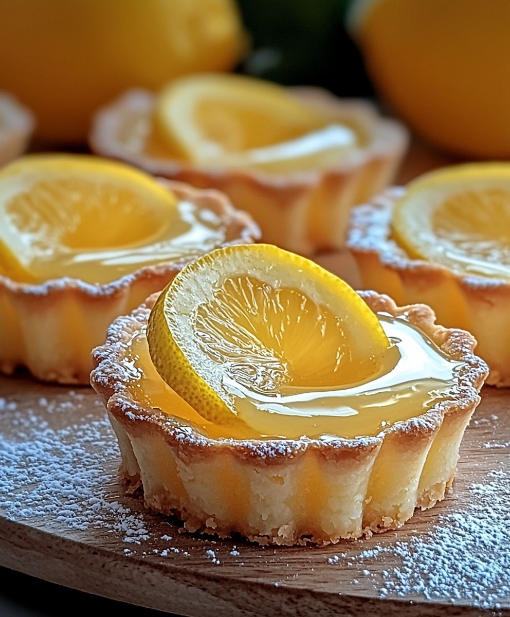 Zitronen Tartelettes backen