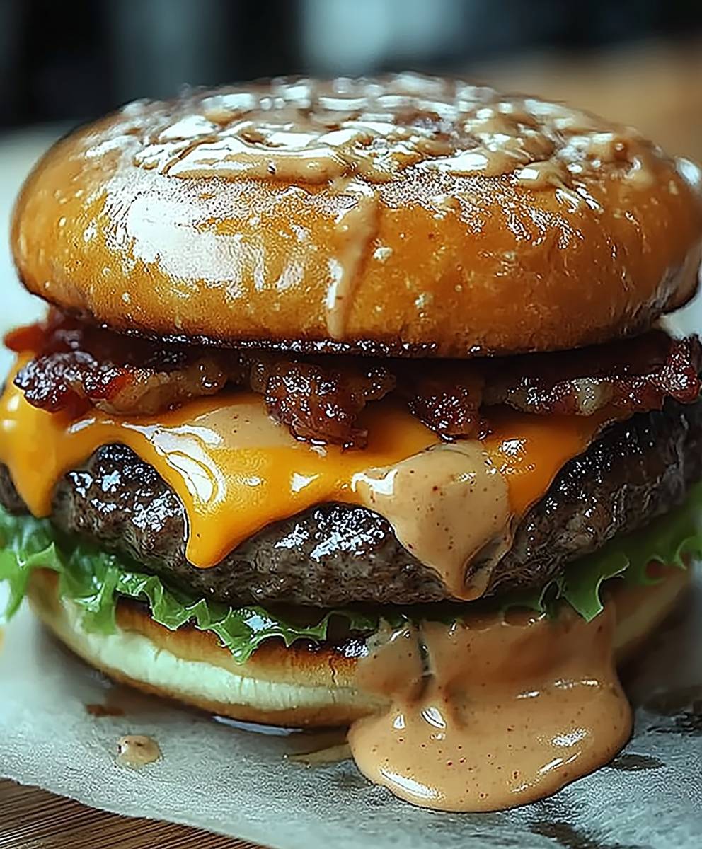 Smash Burger Baconnaise Soße