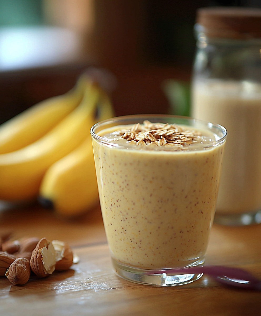Hafer Smoothie gelb
