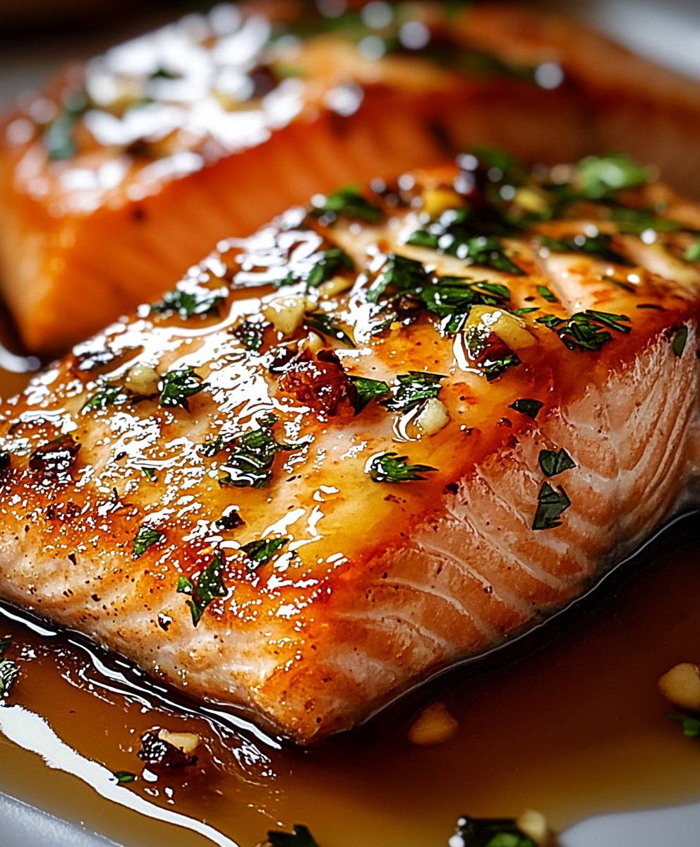 Honig Lachs aus dem Ofen