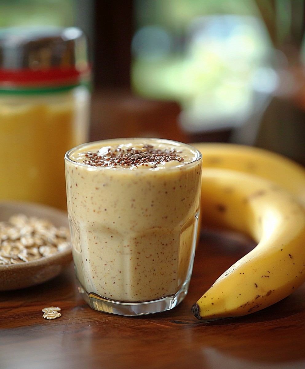 Hafer Smoothie gelb