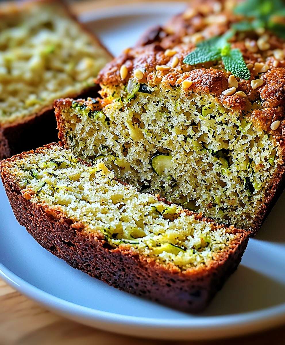 Zucchini Brot Griechischer Joghurt