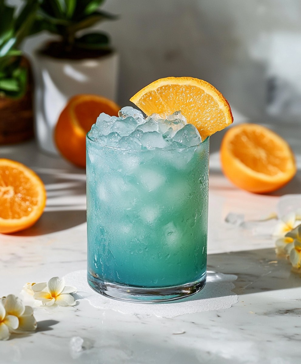 Blauer Hawaiianischer Cocktail