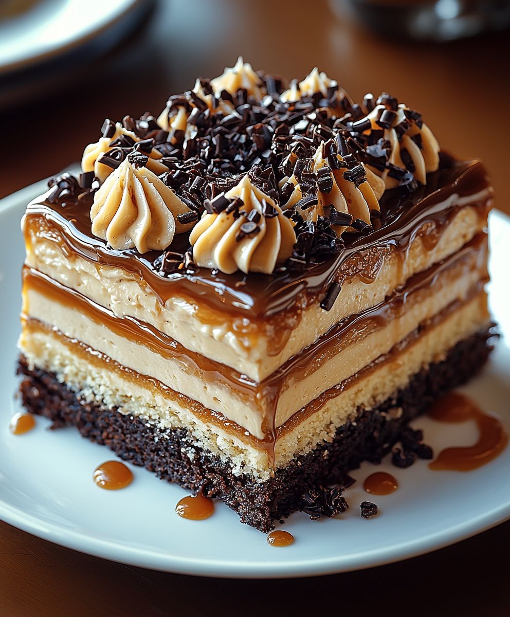 Karamellkuchen backen