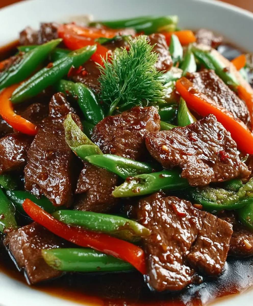 Rindfleisch Schwarze Bohnen Sauce