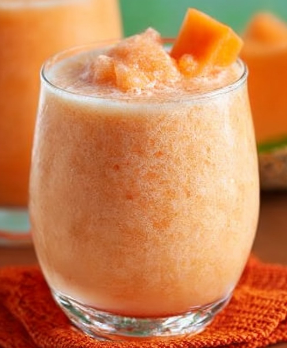Cantaloupe Smoothie selber machen