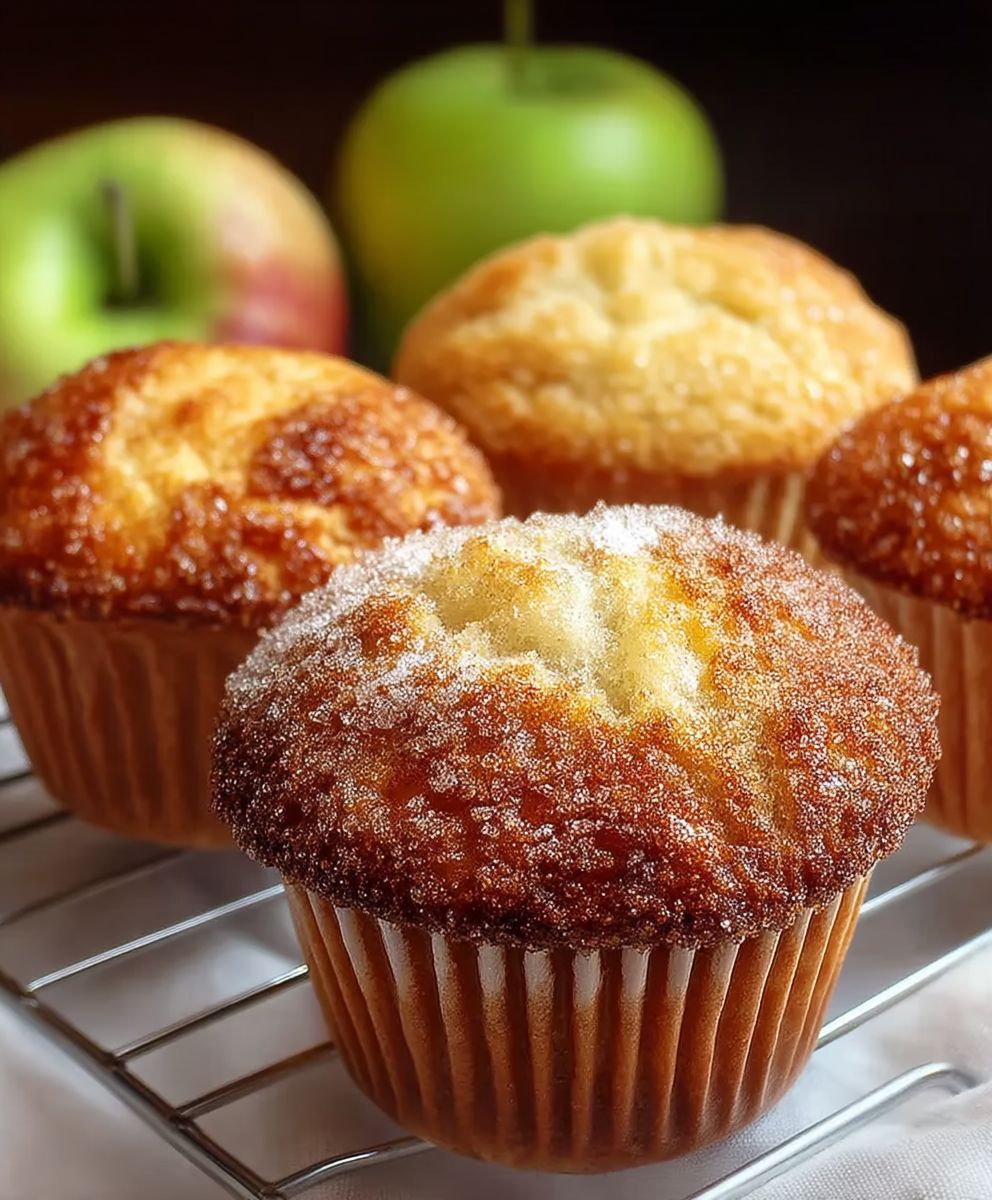 Apfelwein Muffins backen