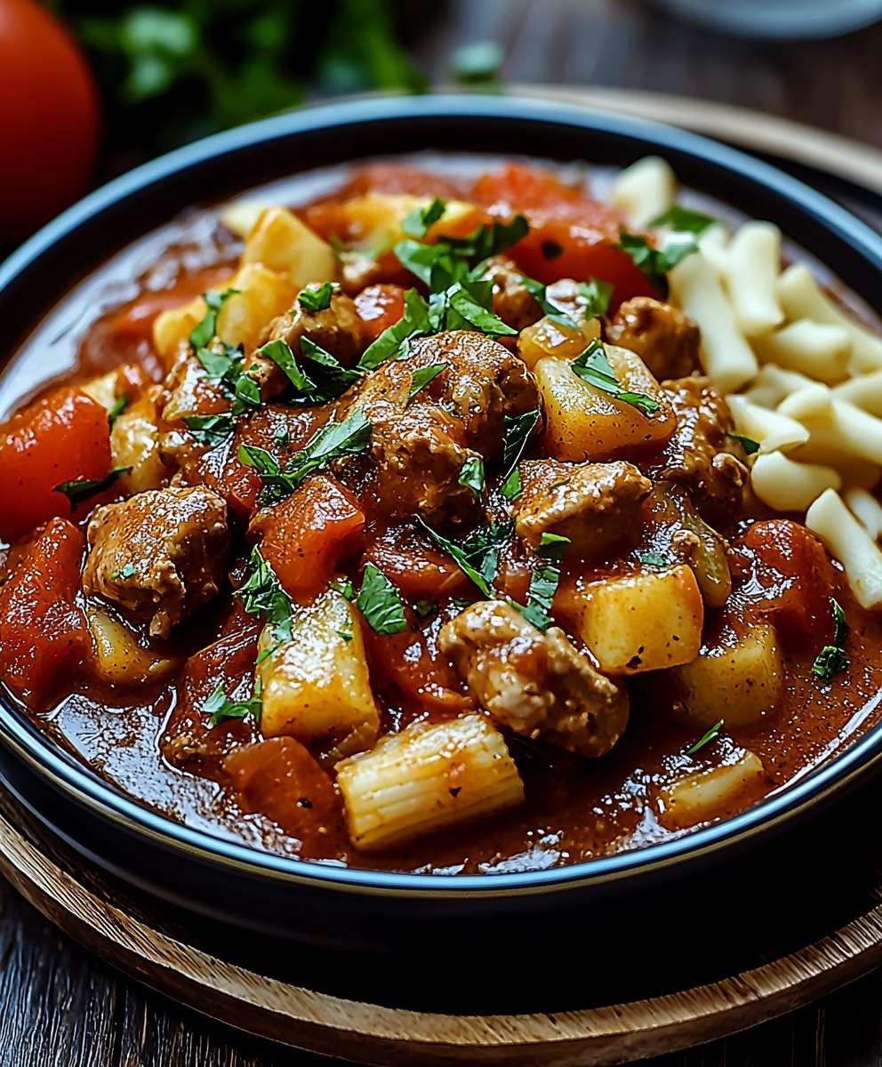 Türkisches Gulasch kochen