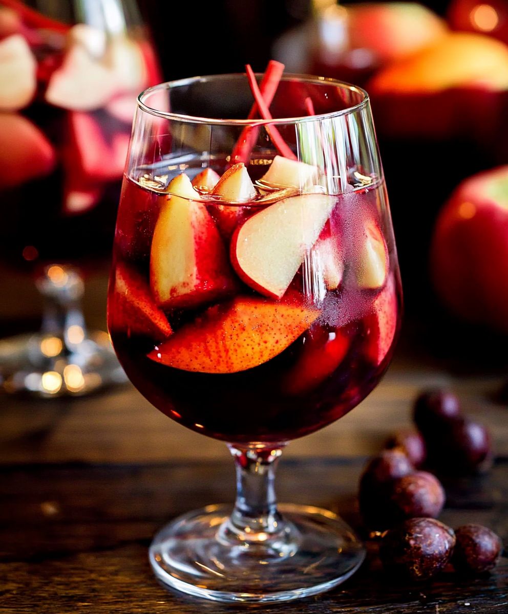 Herbstliche Sangria selber machen