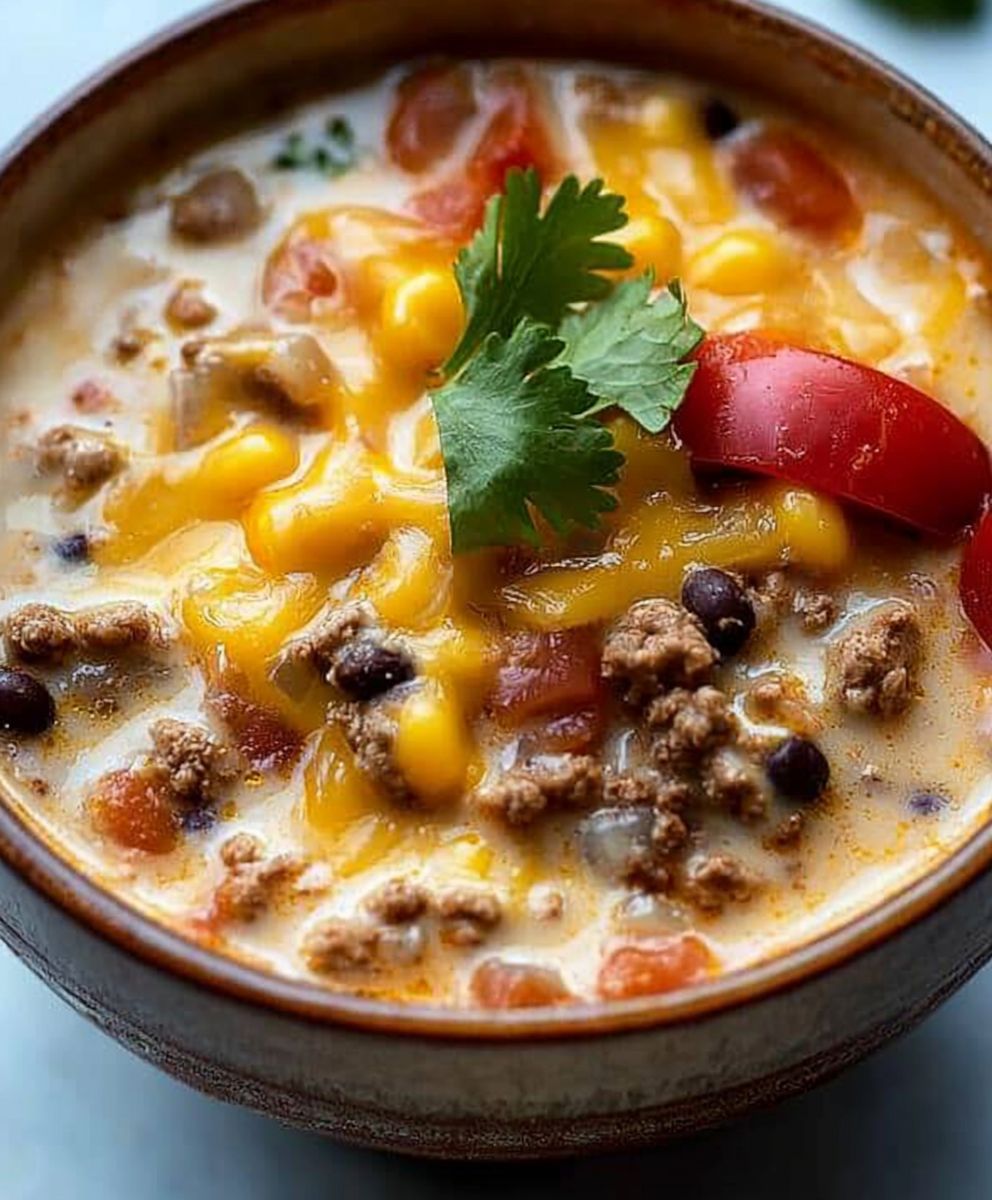Cremige Taco Suppe