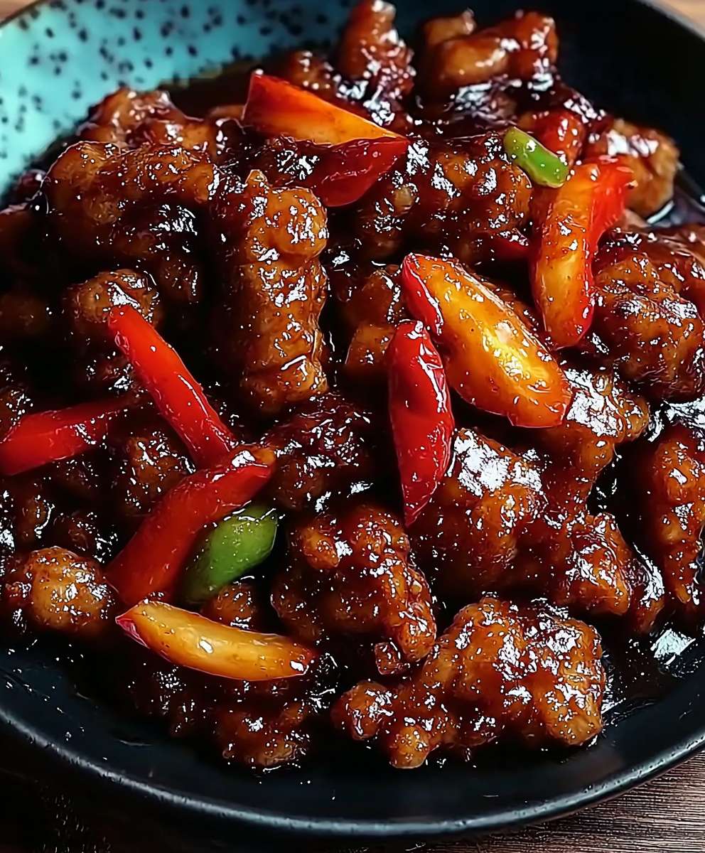 Knuspriges Chili Rindfleisch