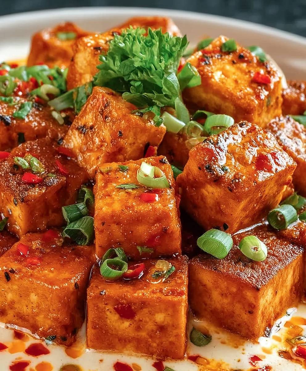 Würziges Tofu Kokos Curry