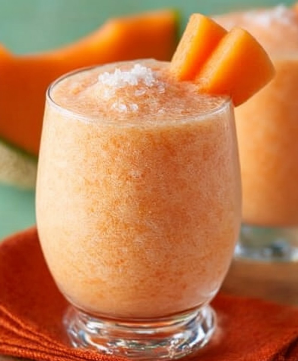 Cantaloupe Smoothie selber machen