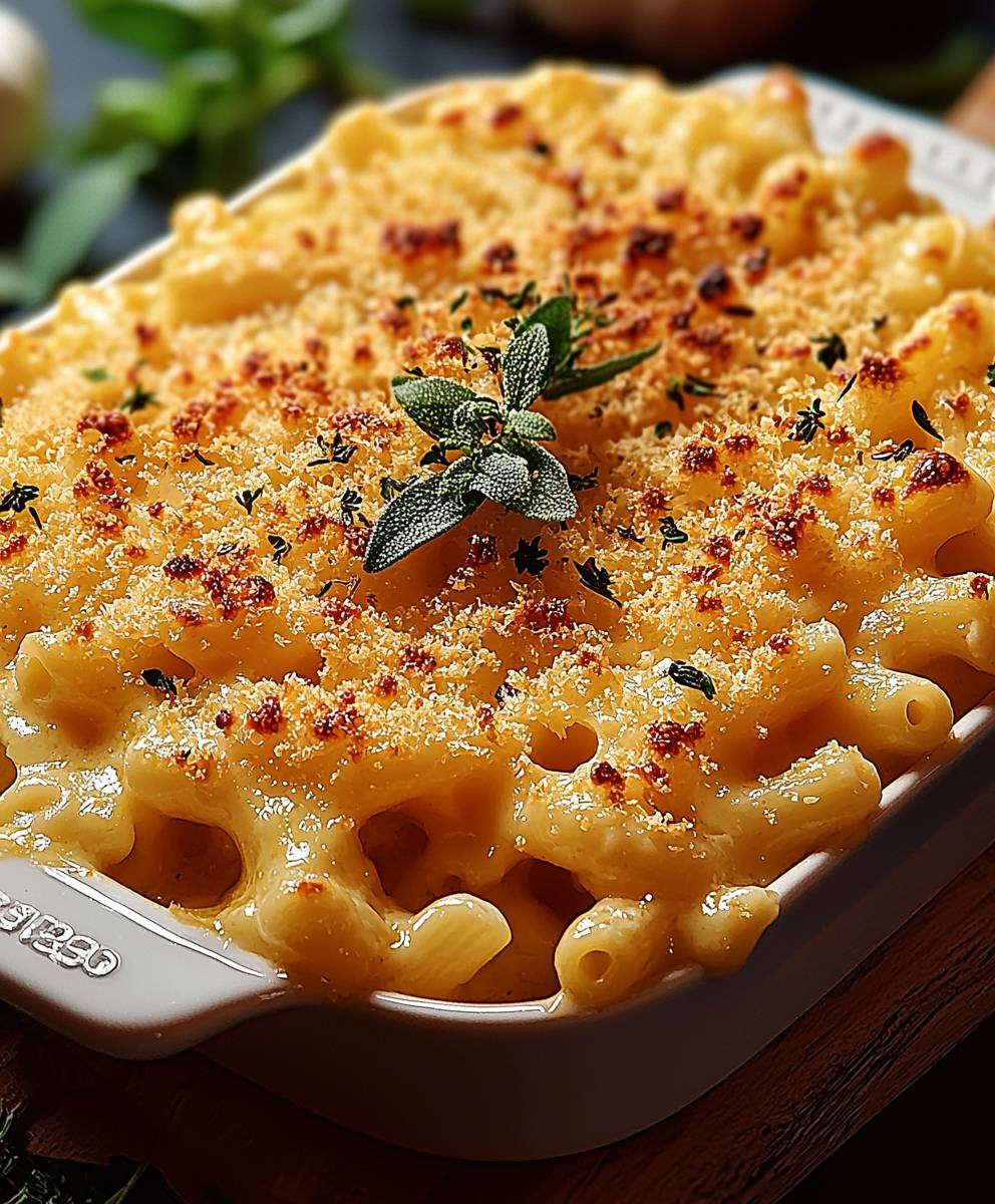 Gebackener Mac and Cheese