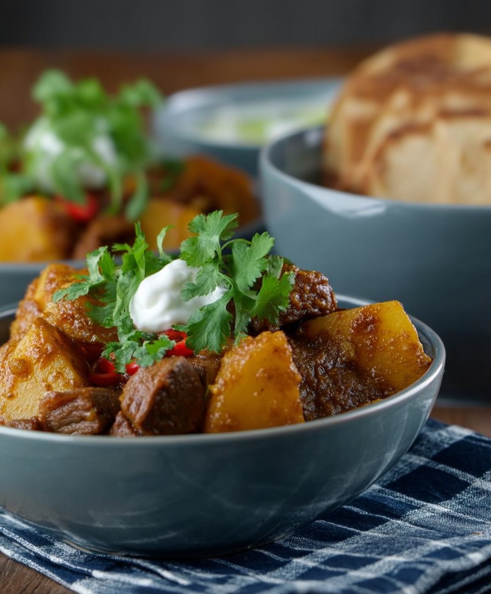 Curry Kartoffel Rindfleisch