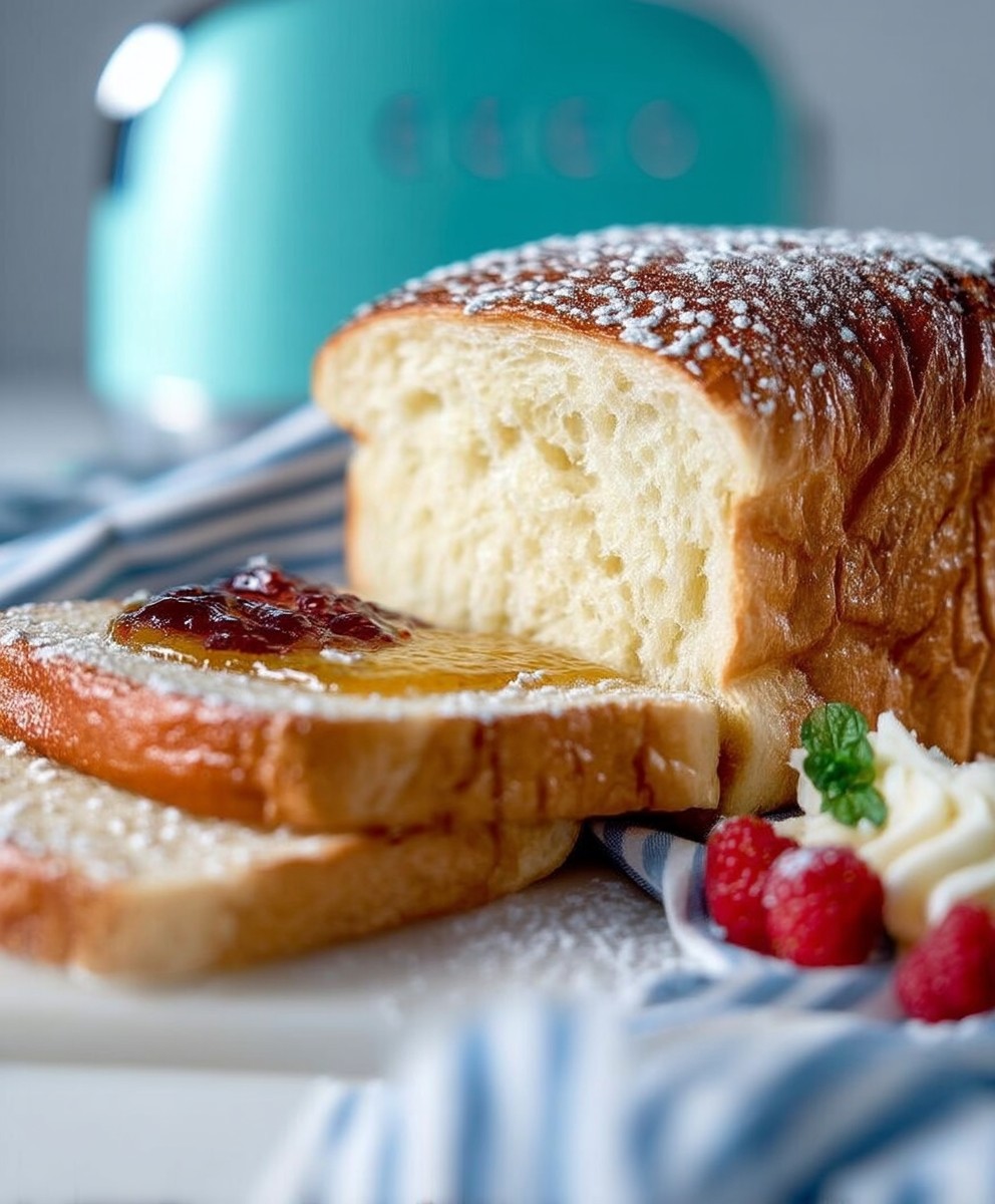 Brioche Toastbrot Frühstück selber machen