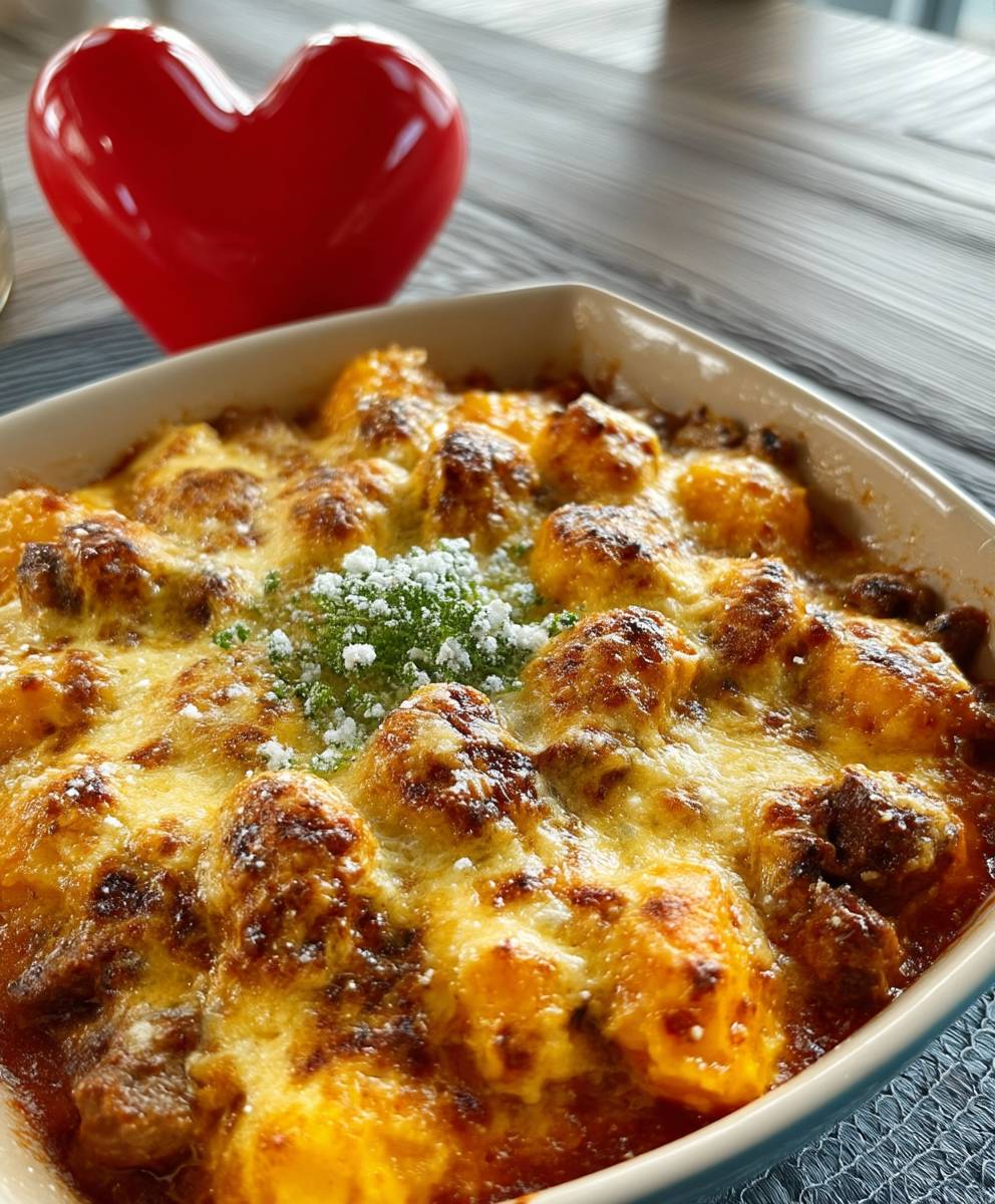 Kürbis Gnocchi Auflauf