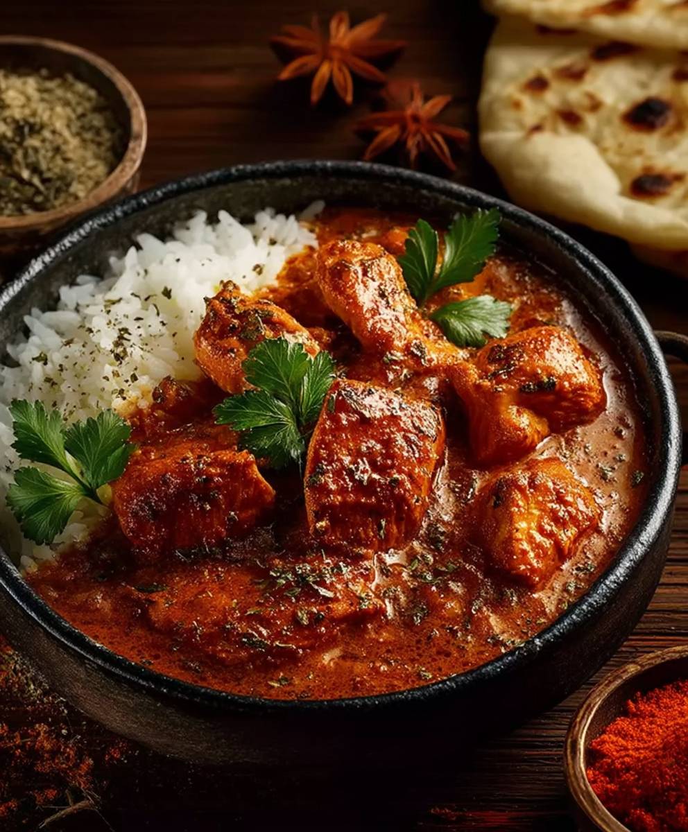 Tikka Masala Huhn