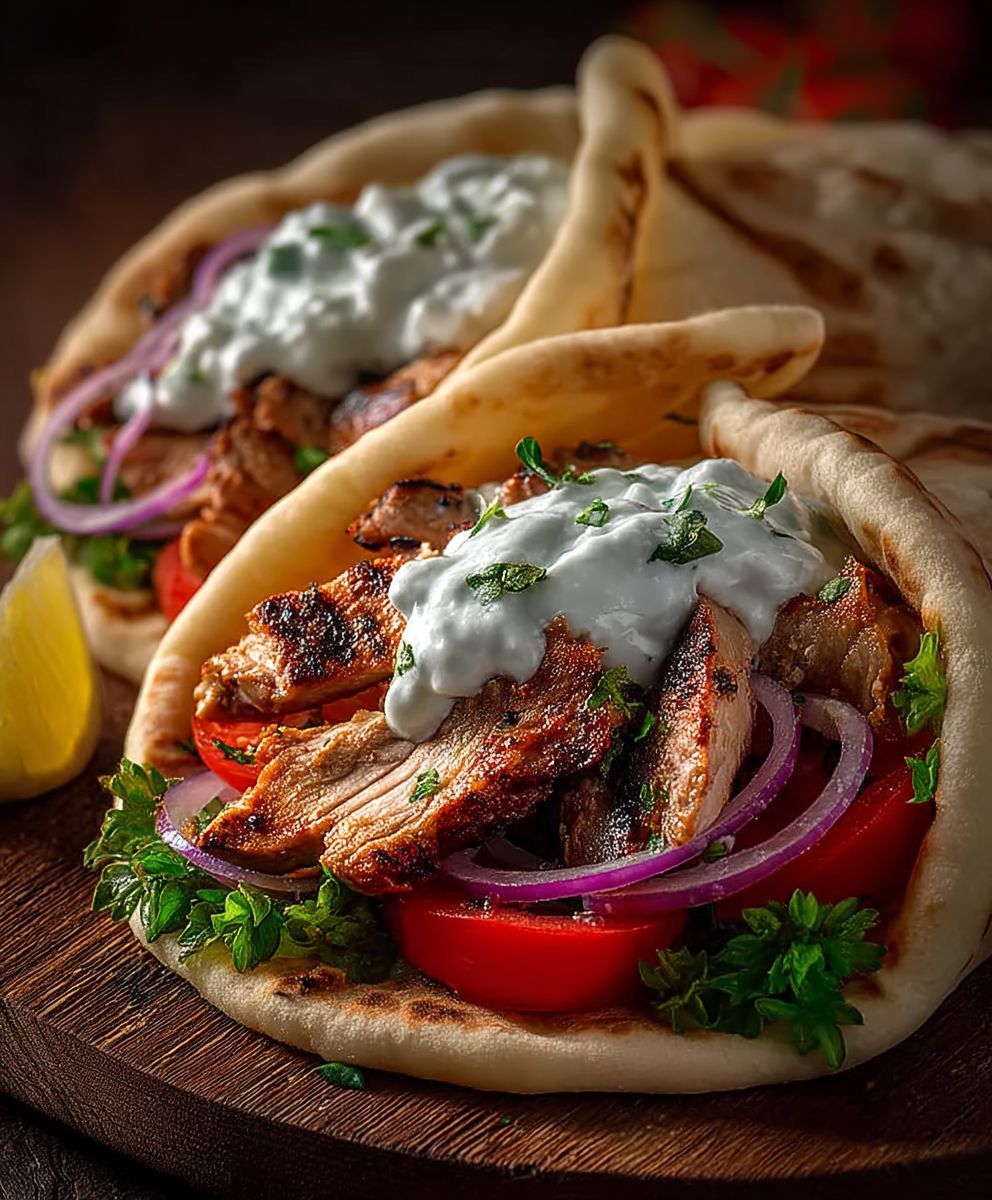Gyros mit Tzatziki