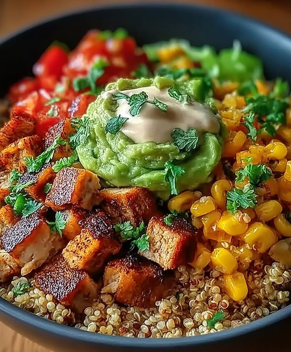 Quinoa Burrito Schale