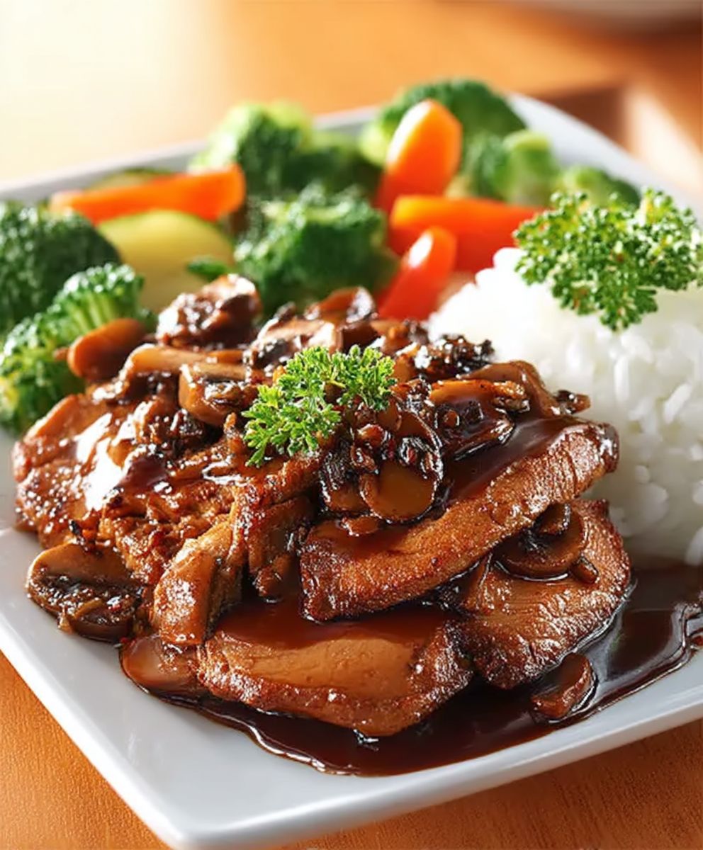 Teriyaki Hähnchenbrust marinieren