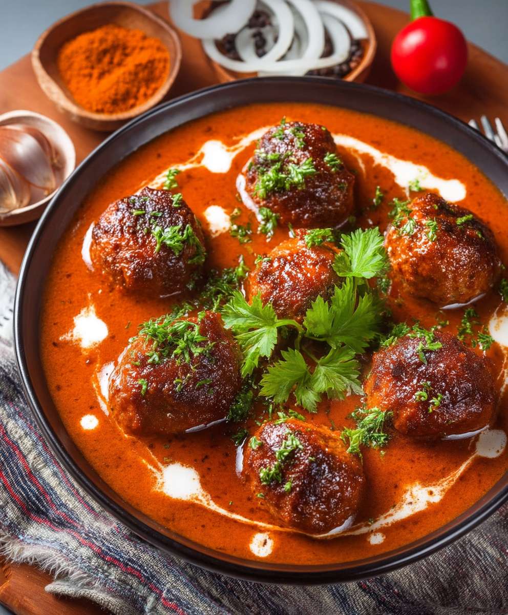 Madras Hackbällchen selber machen