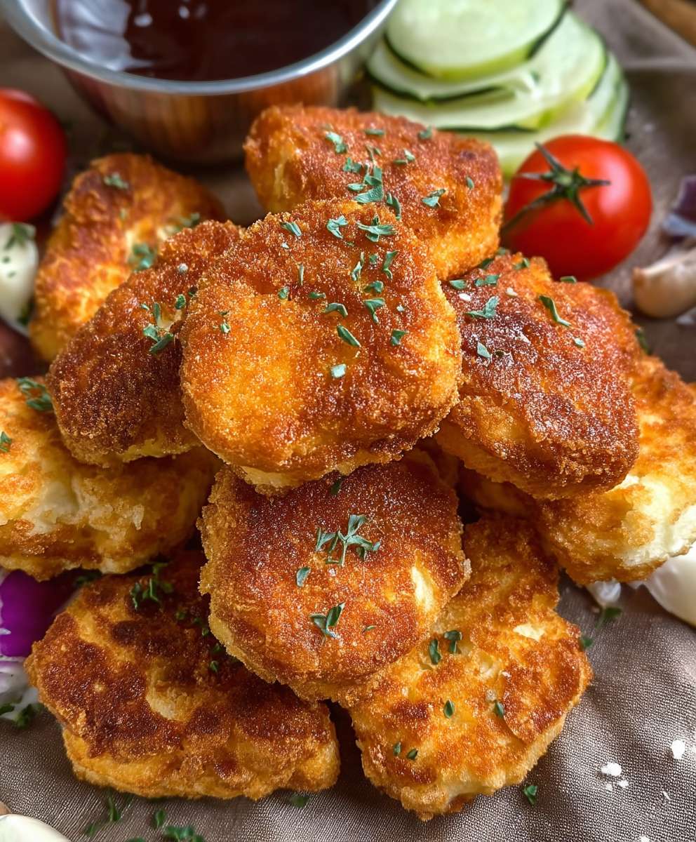 Hähnchen Nuggets Gemüse