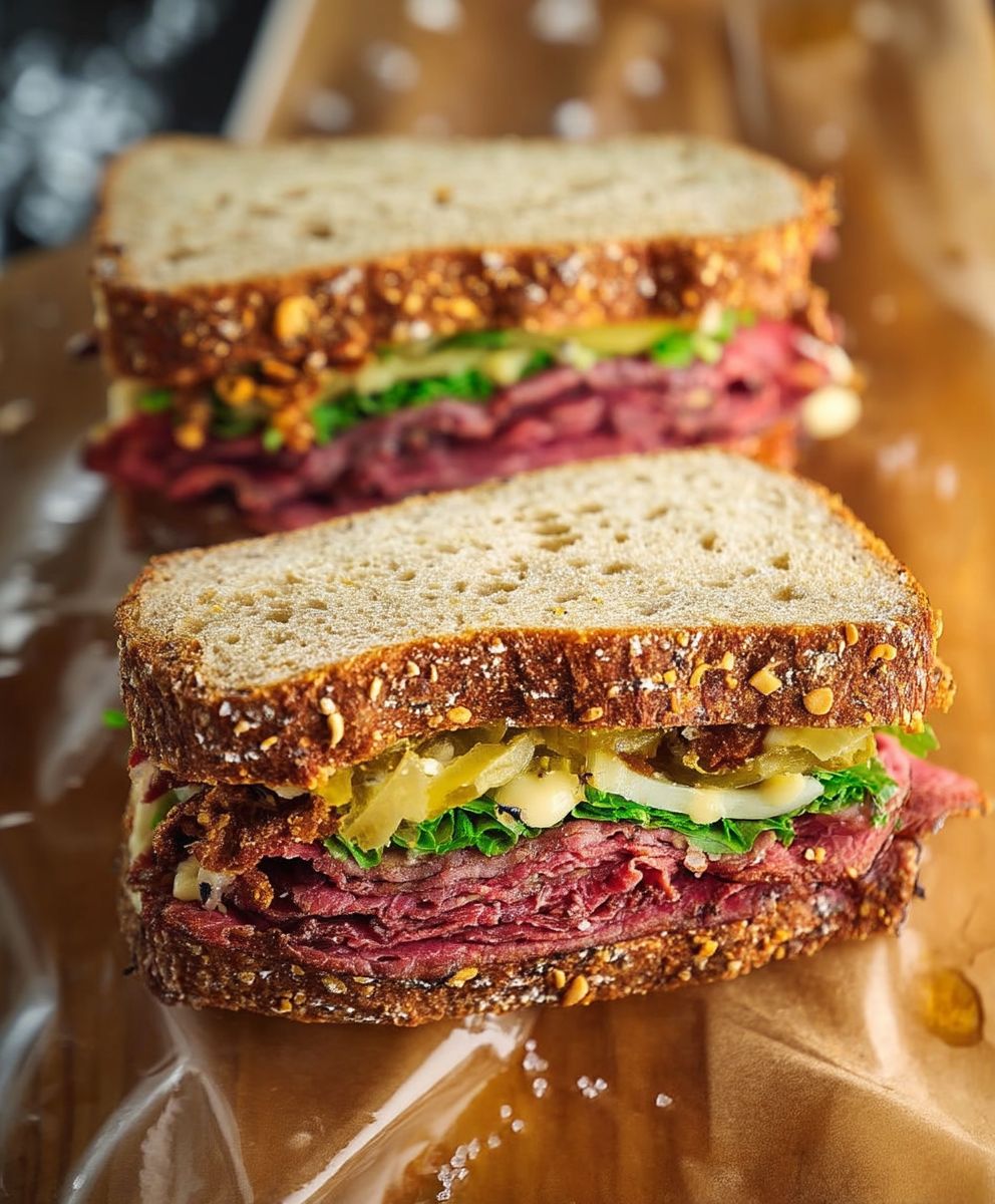 Pastrami Sandwich selber machen