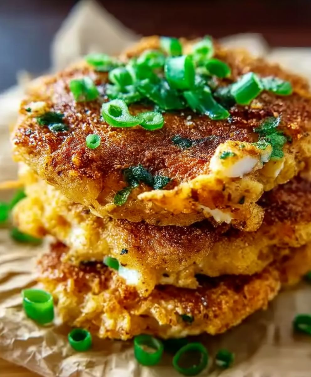 Blumenkohl Hashbrown Puffer