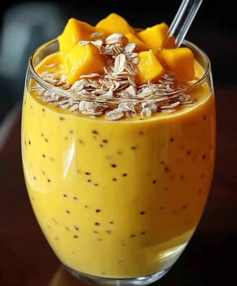 Mango Hafer Smoothie