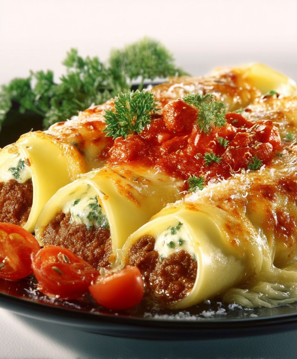 Gratinierte Cannelloni
