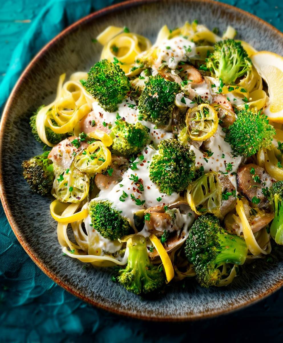 Brokkoli Zitronen Pasta