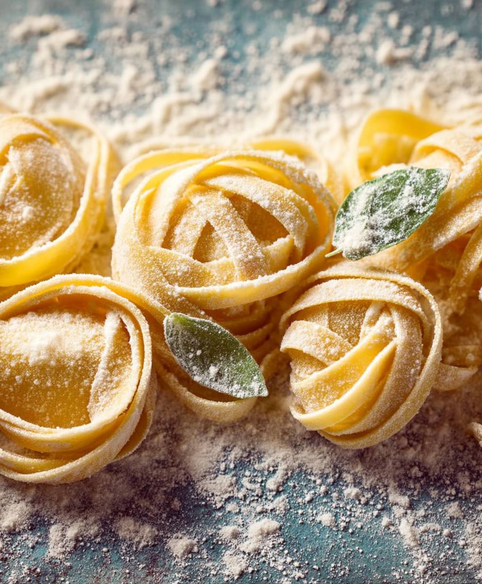 Selbstgemachte Pasta Anleitung