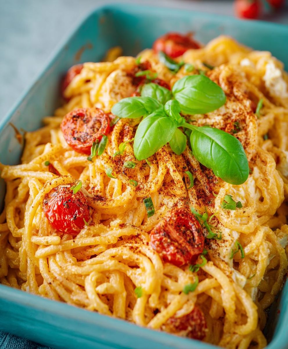 Feta Pasta Backofen schnell