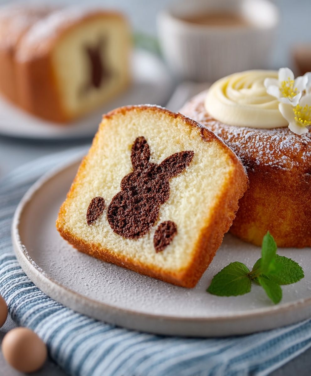 Osterhase Kuchen saftig backen