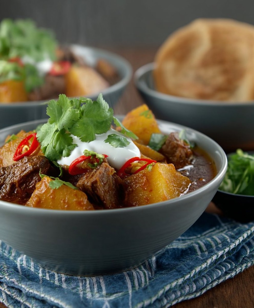 Curry Kartoffel Rindfleisch