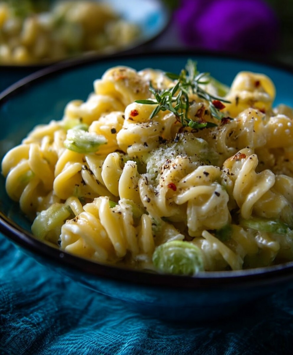 Knoblauch Pasta vegetarisch schnell