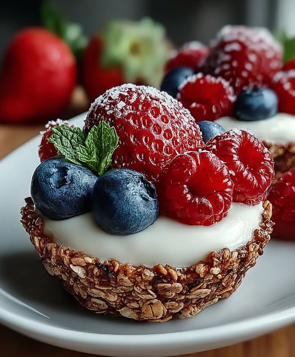 Kokosjoghurt Beeren Becher