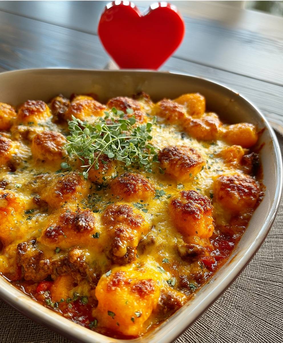 Kürbis Gnocchi Auflauf