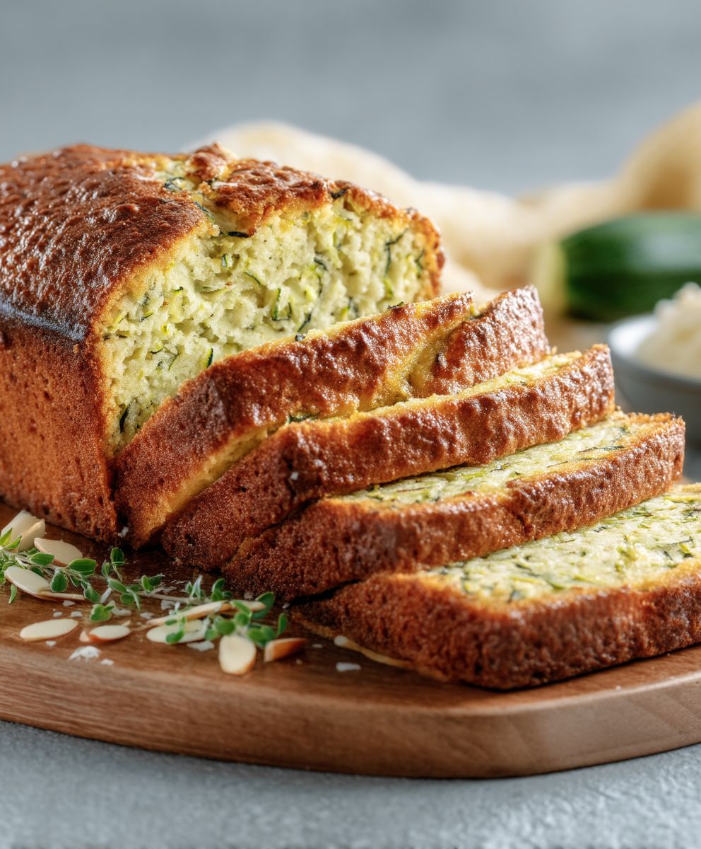 Zucchini Mandel Kuchen backen