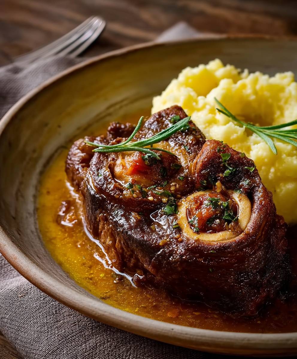 Osso Buco Kartoffelpüree