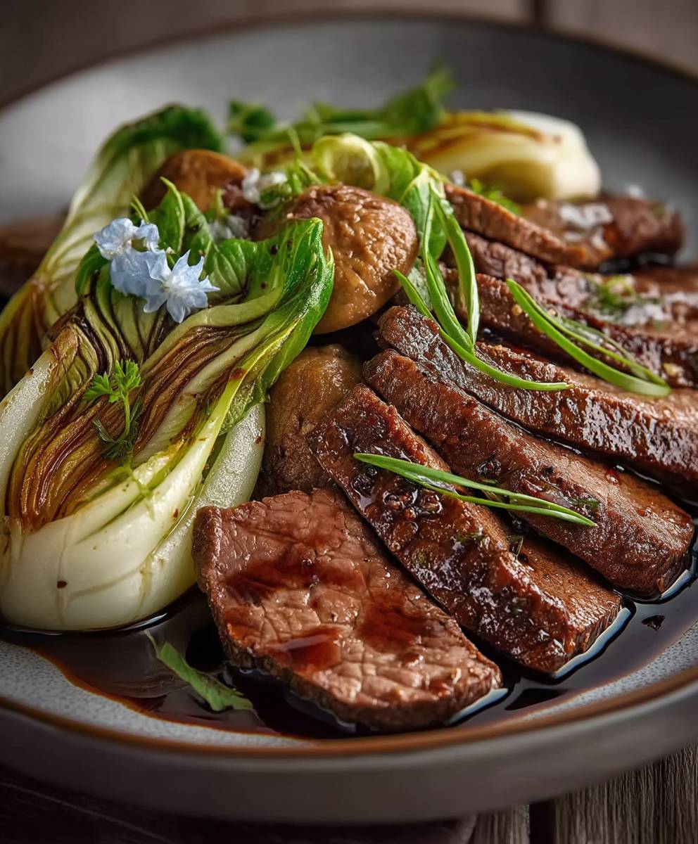 Rindfleisch mit Chicoree